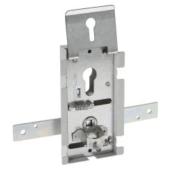 Hörmann Schloss Für Profil Halbzylinder, Mit Anschraubbrücke -Wohnaccessoires 1019000 hoermann schloss mit anschraubbruecke rueckseite