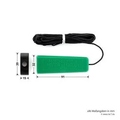 Hörmann Schaltseilverlängerung Für Notentriegelung, 2 X 4 Meter -Wohnaccessoires 3000 hoermann schaltseilverlaengerung fuer notentriegelung gruen breite laenge