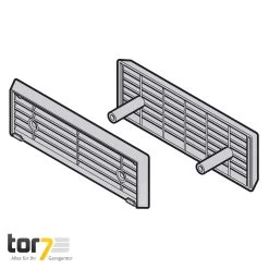 Hörmann Lüftungsgitter, Guss, 42 Mm 9 Hörmann Lüftungsgitter, Guss, 42 Mm -Wohnaccessoires 3021548 hoermann lueftungsgitter guss 42 mm skizze