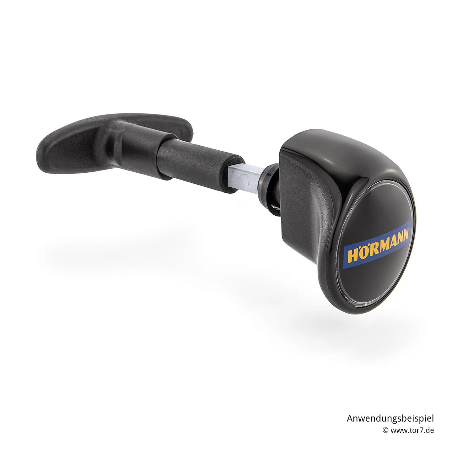 Hörmann Torgriffgarnitur Schwarz, Stiftlänge 113 Mm, TS 42 6 Hörmann Torgriffgarnitur Schwarz, Stiftlänge 113 Mm, TS 42 – Bild 4