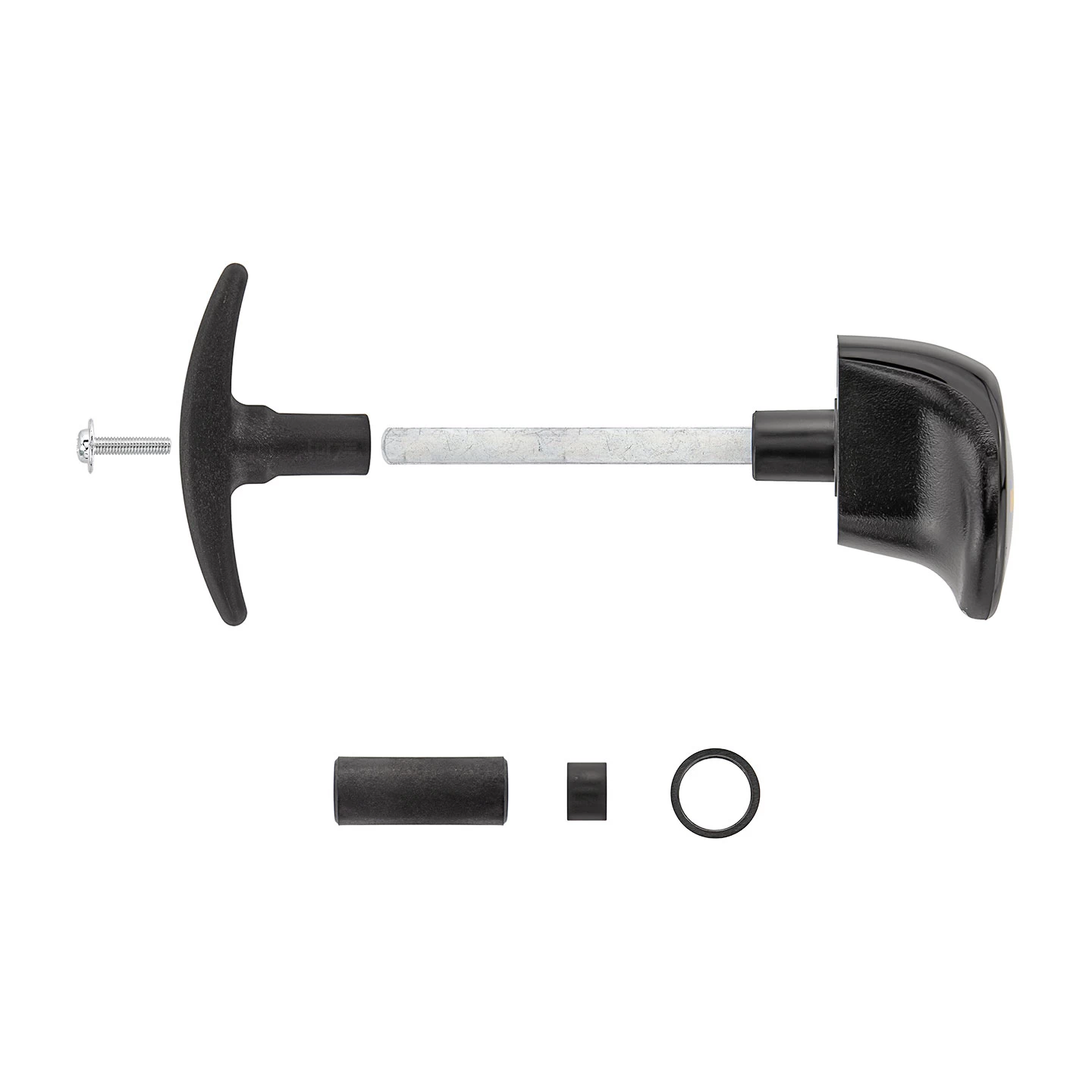 Hörmann Torgriffgarnitur Schwarz, Stiftlänge 113 Mm, TS 42 5 Hörmann Torgriffgarnitur Schwarz, Stiftlänge 113 Mm, TS 42 – Bild 3