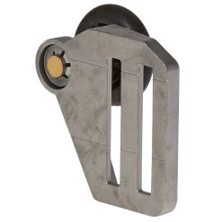 Hörmann Rollenhalter Oben, Mit Laufrolle, Beschlag N, Rechts -Wohnaccessoires 3045403 hoermann rollenhalter oben mit laufrolle beschlag n ausfuehrung rechts geschlossen