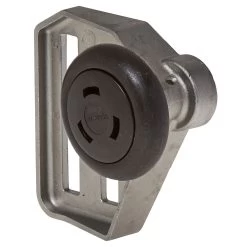 Hörmann Rollenhalter Oben, Mit Laufrolle, Beschlag N, Rechts -Wohnaccessoires 3045403 hoermann rollenhalter oben mit laufrolle beschlag n rechts perspektive 3