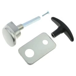 Hörmann Torgriffgarnitur, TS 42,5 Mm, Edelstahl Gebürstet, PZ