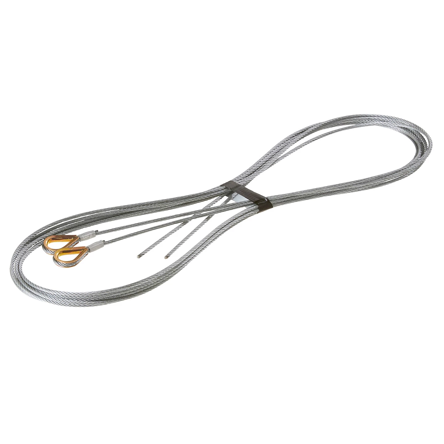 Hörmann Drahtseile 3 Mm Mit Kausche, Baureihe 40, Beschlag N 4 Hörmann Drahtseile 3 Mm Mit Kausche, Baureihe 40, Beschlag N – Bild 2