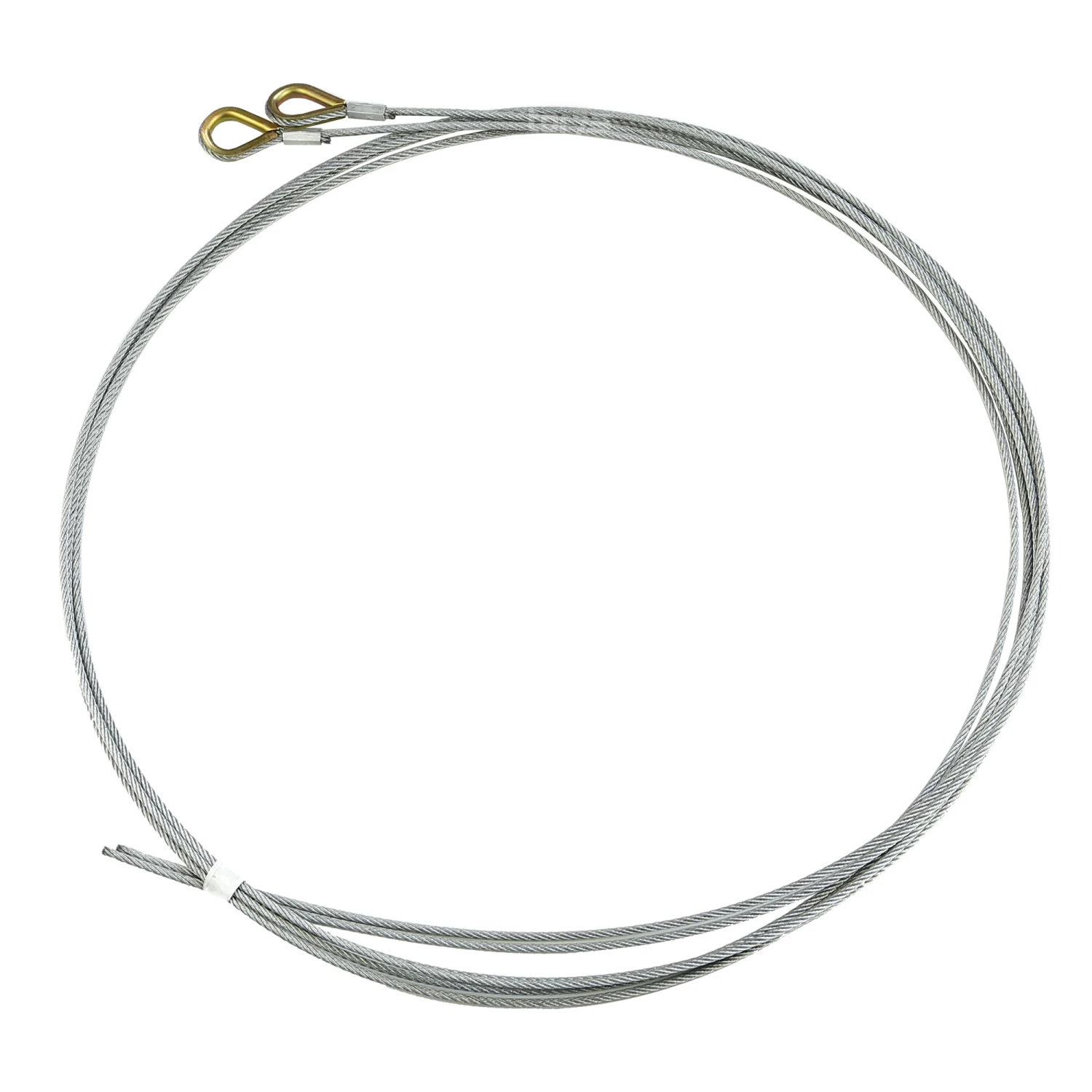 Hörmann Drahtseile 3 Mm Mit Kausche, Baureihe 40, Beschlag N 3 Hörmann Drahtseile 3 Mm Mit Kausche, Baureihe 40, Beschlag N