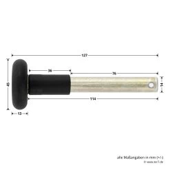 Hörmann Laufrolle Mit Kugellager Und Splintbohrung, DPU -Wohnaccessoires 3065807 hoermann laufrolle typ ks 14 kugellager und splintbohrung dpu masse