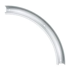 Hörmann Laufschienenbogen 90° -Wohnaccessoires 4012153 hoermann laufschienenbogen 90 grad draufsicht