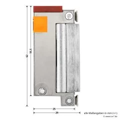 Hörmann Kompakt-Türöffner Typ A 5300-B -Wohnaccessoires 435723 hoermann kompakt tueroeffner typ a 5300 b hoehe tiefe