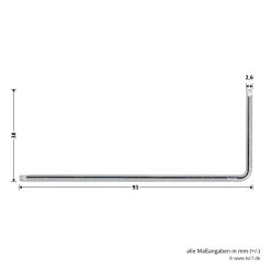 Hörmann Magnetschalter Bi-direktional -Wohnaccessoires 436339 hoermann magnetschalter bi direktional winkel hoehe laenge