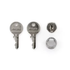 Hörmann Sicherheitsschloss Für Steuerungsgehäuse RotaMatic Akku -Wohnaccessoires 436343 hoermann sicherheitsschloss fuer steuerungsgehaeuse rotamatic akku draufsicht