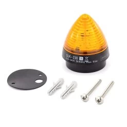 Hörmann LED Signalleuchte SLK Gelb 230 V -Wohnaccessoires 436516 hoermann led signalleuchte slk gelb 230 v lieferumfang