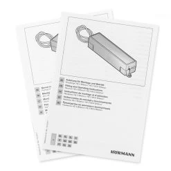 Hörmann 3-Kanal-Empfänger HE 3, BiSecur -Wohnaccessoires 436721 hoermann 3 kanal empfaenger he 3 bisecur anleitung