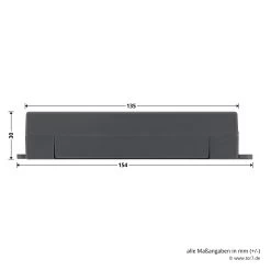 Hörmann 3-Kanal-Empfänger HE 3, BiSecur -Wohnaccessoires 436721 hoermann 3 kanal empfaenger he 3 bisecur hoehe laenge