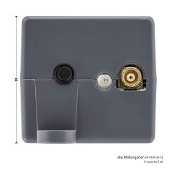 Hörmann 3-Kanal-Empfänger HE 3-MCX, BiSecur, Externe Antenne -Wohnaccessoires 436722 hoermann 3 kanal empf nger he 3 mcx bisecur externe antenne hoehe