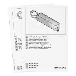 Hörmann 3-Kanal-Empfänger HE 3-MCX, BiSecur, Externe Antenne -Wohnaccessoires 436722 hoermann 3 kanal empfanger he 3 mcx bisecur externe antenne anleitung