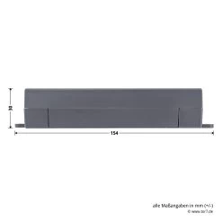 Hörmann 5-Kanal-Empfänger ESE, BiSecur, Bidirektional -Wohnaccessoires 436723 hoermann 5 kanal empfaenger ese bisecur bidirektional hoehe und gesammt laenge