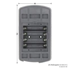 Hörmann Industrie-Handsender HSI, BiSecur -Wohnaccessoires 436789 hoermann industrie handsender hsi bisecur breite hoehe