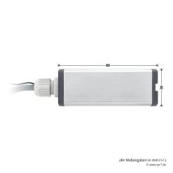 Hörmann 2-Kanal-Relais-Empfänger HER 2, 40 MHz -Wohnaccessoires 437070 hoermann 2 kanal relais empfaenger her 2 40 mhz bemassung empfaenger