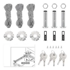 Hörmann Notentriegelung NET 4-3, 3er Set, Gleichschließend 15 Hörmann Notentriegelung NET 4-3, 3er Set, Gleichschließend -Wohnaccessoires 437199 hoermann notentriegelung net 4 3 3er set gleichschliessend lieferumfang