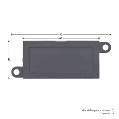 Hörmann 1-Kanal-Empfänger HE 1, 433 MHz -Wohnaccessoires 437381 hoermann 1 kanal empfaenger he 1 433 mhz masse 1