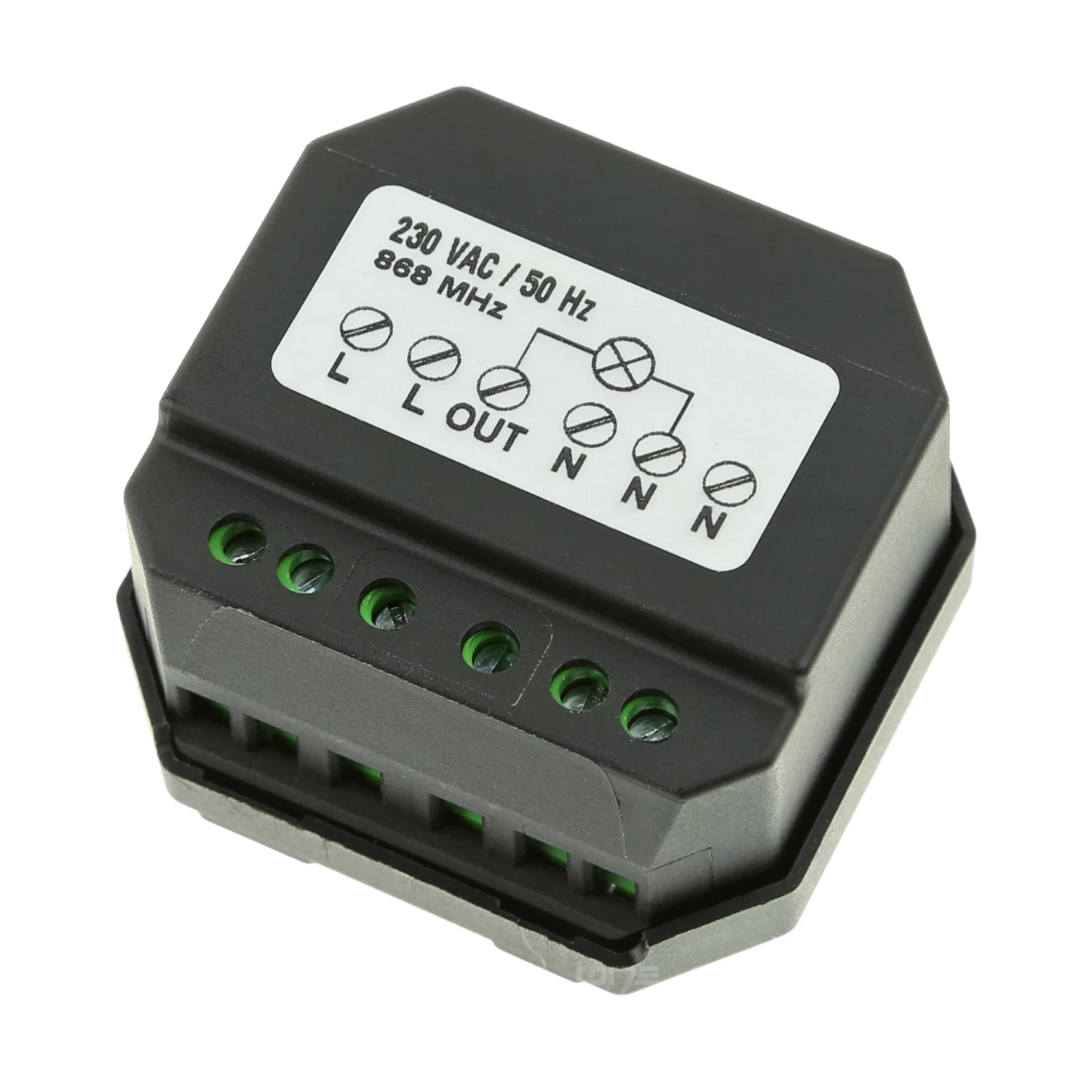 Hörmann 1-Kanal-Empfänger Unterputz HEU 1, 868 MHz 3 Hörmann 1-Kanal-Empfänger Unterputz HEU 1, 868 MHz