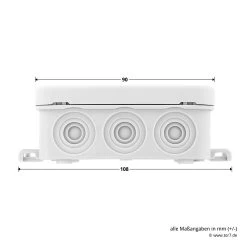 Hörmann 2-Kanal-Relais-Empfänger HES 2, 868 MHz, Funktion Ein Und Aus -Wohnaccessoires 437539 hoermann 2 kanal relais empfaenger hes 2 868 mhz funktion ein und aus laenge