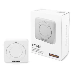 Hörmann Funk-Innentaster FIT 4, BiSecur -Wohnaccessoires 439741 hoermann funk innentaster fit 4 bisecur verpackung2