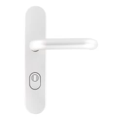 Hörmann FS Panikgarnitur D110 Langschild PZ ES2, Alu -Wohnaccessoires 449891 hoermann fs panikgarnitur d110 pz es2 langschild alu f1 griff draufsicht