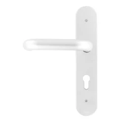 Hörmann FS Panikgarnitur D110 Langschild PZ ES2, Alu -Wohnaccessoires 449891 hoermann fs panikgarnitur d110 pz es2 langschild alu f1 griff links