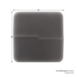 Hörmann Adapterplatine HAP 1 HCP -Wohnaccessoires 4510204 hoermann adapterplatine hap 1 hcp masse draufsicht