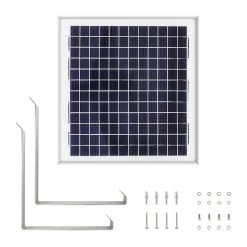 Hörmann LineaMatic Akku-Solar -Wohnaccessoires 4511334 hoermann lineamatic akku solar solarmodul lieferumfang