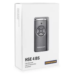 Hörmann Handsender HSE 4, BiSecur, Frozen Grey -Wohnaccessoires 4511569 hoermann handsender hse 4 bisecur frozen grey verpackung