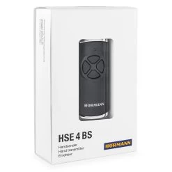 Hörmann Handsender HSE 4, BiSecur, Anthrazitgrau -Wohnaccessoires 4511573 hoermann handsender hse 4 bisecur anthrazitgrau verpackung