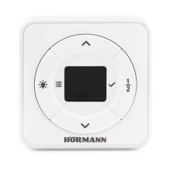 Hörmann Luftfeuchtigkeitssensoren-Set HKSI + HKSA -Wohnaccessoires 4511665 hoermann luftfeuchtigkeitssensoren set hksi hksa innensensor draufsicht