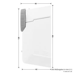 Hörmann Funk-Türschlossantrieb SmartKey -Wohnaccessoires 4511787 hoermann funk tuerschlossantrieb smartkey weiss masse seite
