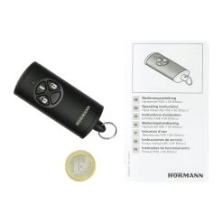 Hörmann Handsender SmartKey HSE 4-SK 868-BS Schwarz -Wohnaccessoires 4511796 hoermann handsender hse 4 sk 868 mhz bisecur groessenvergleich