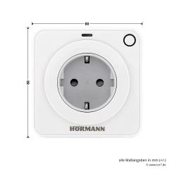 Hörmann Funk‑Set HF 51 868-BS 15 Hörmann Funk‑Set HF 51 868-BS -Wohnaccessoires 4511824 hoermann funk set hf 51 868 bs steckdose fes 1 breite hoehe
