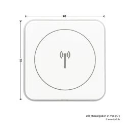 Hörmann Bluetooth-Antenne BTA 800 18 Hörmann Bluetooth-Antenne BTA 800 -Wohnaccessoires 4511829 hoermann bluetooth antenne bta 800 masse draufsicht