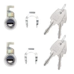 Hörmann Set Hebelschloss Haube VersaMatic 2-flg. -Wohnaccessoires 4511928 hoermann set hebelschloss haube versamatic 2 flg lieferumfang