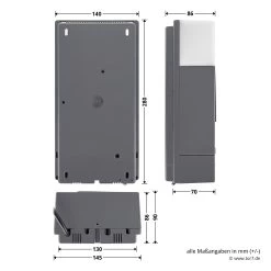 Hörmann Steuerung RollMatic, Ohne Funk 16 Hörmann Steuerung RollMatic, Ohne Funk -Wohnaccessoires 4512850 hoermann steuerung rollmatic ohne funk bemassung