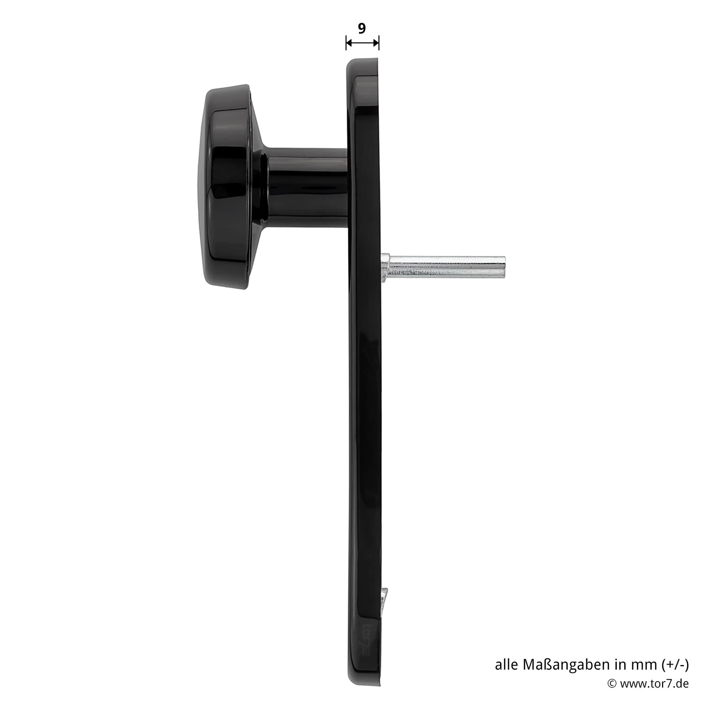 Hörmann Feuerschutz-Wechselgarnitur Typ D110 In Kunststoff Schwarz 10 Hörmann Feuerschutz-Wechselgarnitur Typ D110 In Kunststoff Schwarz – Bild 8