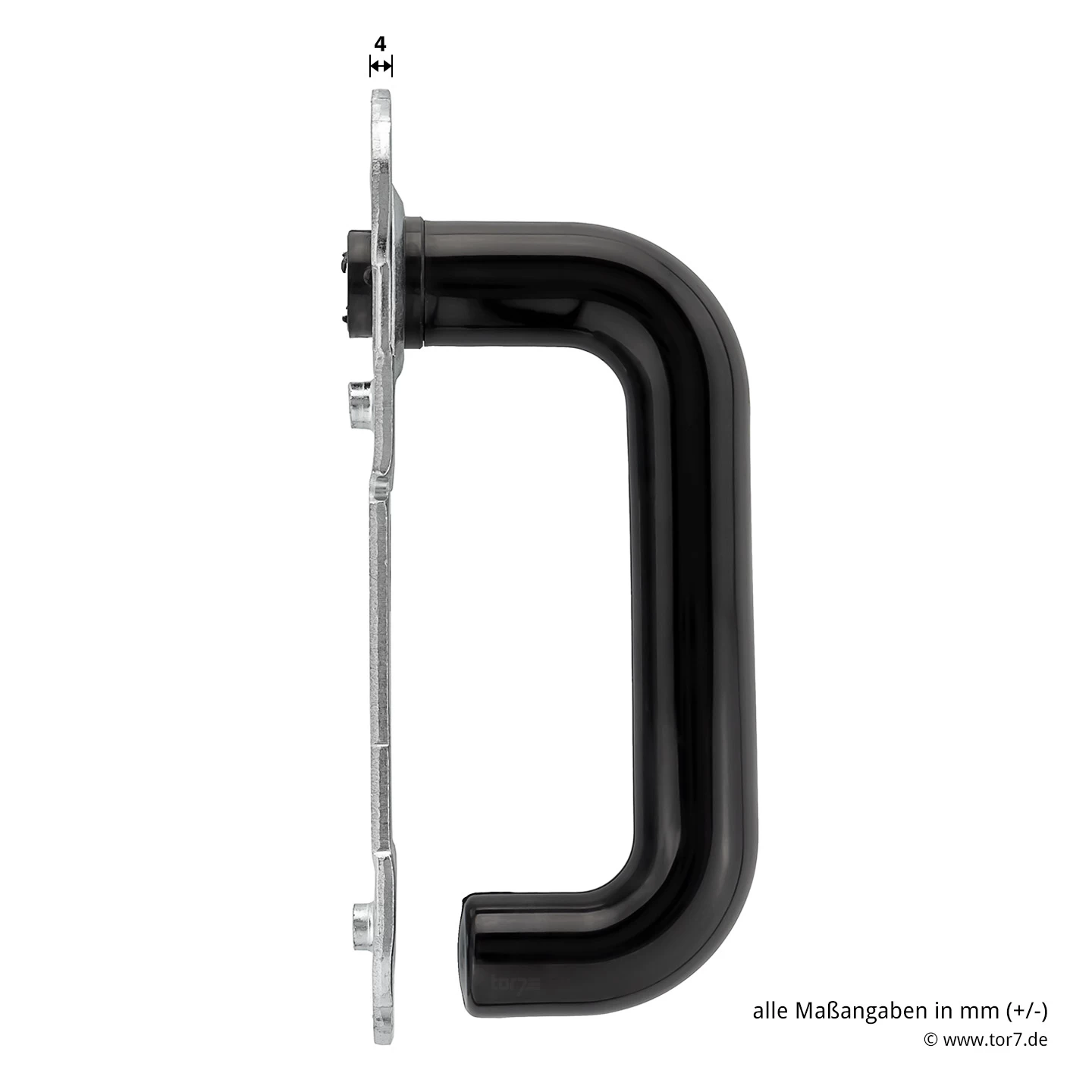 Hörmann Feuerschutz-Wechselgarnitur Typ D110 In Kunststoff Schwarz 9 Hörmann Feuerschutz-Wechselgarnitur Typ D110 In Kunststoff Schwarz – Bild 7