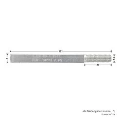 Hörmann FS Wechselgarnitur D110 Kurzschild PZ, Weiß -Wohnaccessoires 454688 hoermann fs wechselgarnitur d 110 pz kurzschild polyamid weiss gleitlager stift