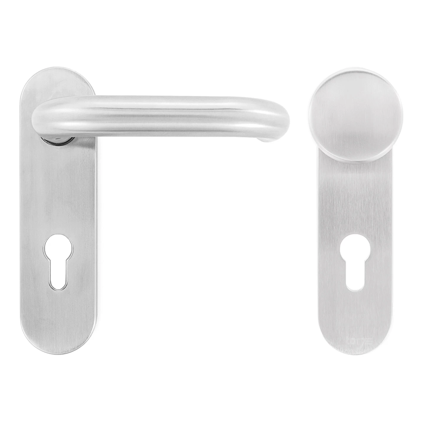 Hörmann FS Wechselgarnitur D110 Kurzschild PZ, Edelstahl 3 Hörmann FS Wechselgarnitur D110 Kurzschild PZ, Edelstahl