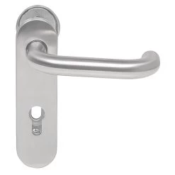 Hörmann FS Wechselgarnitur D110 Kurzschild PZ, Edelstahl 19 Hörmann FS Wechselgarnitur D110 Kurzschild PZ, Edelstahl -Wohnaccessoires 454690 hoermann fs wechselgarnitur d 110 kurzschild pz gleitlager knopf k 130 edelstahl griff