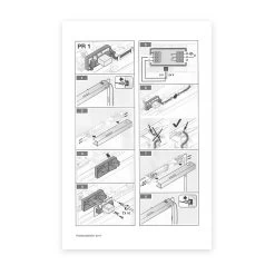 Hörmann Platine PR1 Mit Halterung, PortaMatic -Wohnaccessoires 4548858 hoerrmann platine pr 1 mit halterung portamatic anleitung