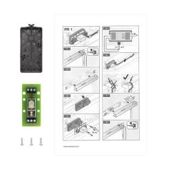 Hörmann Platine PR1 Mit Halterung, PortaMatic -Wohnaccessoires 4548858 hoerrmann platine pr 1 mit halterung portamatic lieferumfang