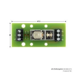 Hörmann Platine PR1 Mit Halterung, PortaMatic -Wohnaccessoires 4548858 hoerrmann platine pr 1 mit halterung portamatic platine breite laenge