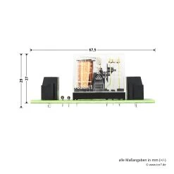 Hörmann Platine PR1 Mit Halterung, PortaMatic -Wohnaccessoires 4548858 hoerrmann platine pr 1 mit halterung portamatic platine laenge tiefe